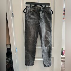 Black Levi 501 Jeans